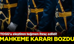 TOGG'u eleştiren teğmen ihraç edildi! Mahkeme skandal kararı bozdu