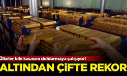 Ülkeler bile kasasını doldurmaya çalışıyor: Altından çifte rekor!