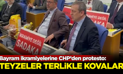 Bayram ikramiyelerine CHP’den protesto: Teyzeler terlikle kovalar