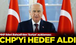 Devlet Bahçeli'den 'Suriye' açıklaması: CHP'yi hedef aldı!