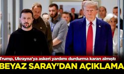 Trump, Ukrayna'ya askeri yardımı durdurma kararı almıştı: Beyaz Saray'dan açıklama!