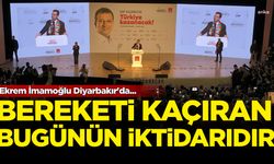 Ekrem İmamoğlu, Diyarbakır’da...Bereketi kaçıran bugünün iktidarıdır