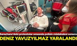 Saraçhane’deki protestolar sırasında polisin müdahalesi sonucu Deniz Yavuzyılmaz yaralandı