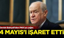 Devlet Bahçeli'den PKK'ya çağrı: 4 Mayıs'ı işaret etti!