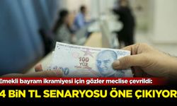 Emekli bayram ikramiyesi için gözler meclise çevrildi: 4 milyon TL senaryosu öne çıkıyor!