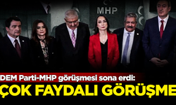 DEM Parti-MHP görüşmesi sona erdi! MHP'li isimden flaş açıklama: Çok faydalı oldu