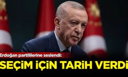 Erdoğan partililerine seslendi: Seçim için tarih verdi!