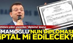 İktidara yakın yazardan 'diploma' ipucu: İmamoğu'nun diploması iptal mi edilecek?