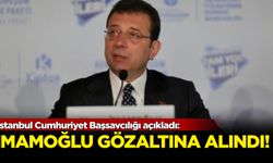 Ekrem İmamoğlu gözaltına alındı