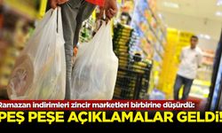 Ramazan indirimleri zincir marketleri birbirine düşürdü!