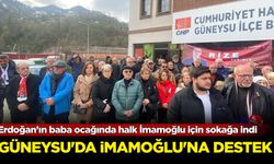 Erdoğan’ın baba ocağında halk İmamoğlu için sokağa indi