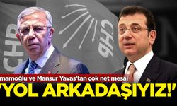 İmamoğlu ve Mansur Yavaş'tan çok net mesaj! 'Yol arkadaşıyız!'