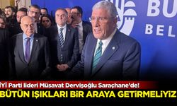 İYİ Parti lideri Müsavat Dervişoğlu Saraçhane'de! Bütün ışıkları bir araya getirmeliyiz