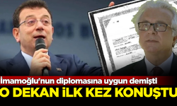 İmamoğlu'nun diplomasına uygun demişti! O dekan ilk kez konuştu