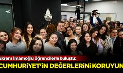 Ekrem İmamoğlu öğrencilerle buluştu: Cumhuriyet'in değerlerini koruyun!