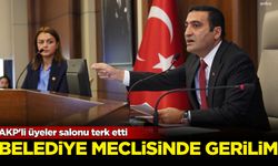 Belediye meclisinde gerilim: AKP'li üyeler salonu terk etti!