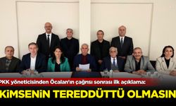 PKK yöneticisinden Öcalan'ın çağrısı sonrası ilk açıklama: Kimsenin terddüttü olmasın!