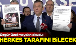 Özgür Özel meydan okudu: Herkes tarafını bilecek!