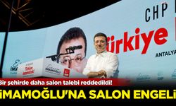 İmamoğlu'na salon engeli: Bir şehirde daha salon talebi reddedildi!