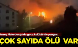 Kuzey Makedonya'da gece kulübünde yangın: Çok sayıda ölü var!