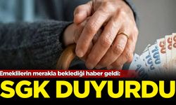 Emeklilerin merakla beklediği haber geldi: SGK duyurdu!