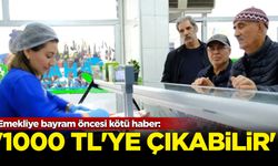 Emekliye bayram öncesi kötü haber: '1000 TL'ye çıkabilir'