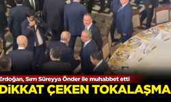 Dikkat çeken tokalaşma: Erdoğan Sırrı Süreyya Önder ile muhabbet etti!