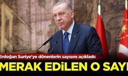 Erdoğan Suriye'ye dönenlerin sayısını açıkladı! Merak edilen o sayı...