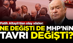 Fatih Altaylı’dan olay sözler: Ne değişti de MHP'nin tavrı değişti?