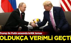 Trump ile Putin arasında kritik temas: Oldukça verimli geçti!