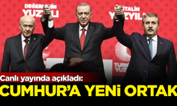 Cumhur İttifakı'na yeni ortak geliyor! Canlı yayında açıkladı