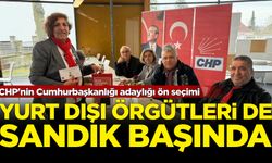 CHP'nin Cumhurbaşkanlığı adaylığı ön seçimi...  Partinin yurt dışı örgütleri de sandık başında