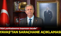 Mansur Yavaş'tan Saraçhane açıklaması: "Kürt yurttaşlarımız başımızın tacıdır.''