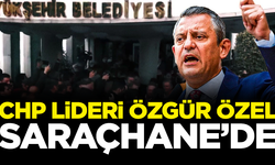 CHP Genel Başkanı Özgür Özel, Saraçhane'deki İBB binasına geldi