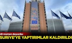 AB resmen duyurdu: Suriye'ye yaptırımlar kaldırıldı!