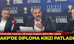 Üniversite mezunu olmayan başkan görevden alındı: AKP'de diploma krizi...