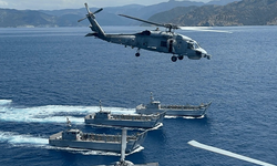 MSB duyurdu: Askeri helikopter denize acil iniş yaptı