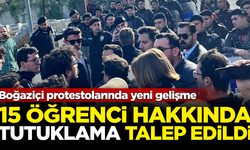 Boğaziçi protestolarında yeni gelişme! Nureddin Yıldız'ı protesto eden 15 öğrenciye tutuklama talebi