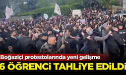 Boğaziçi protestolarında yeni gelişme: 6 öğrenci serbest bırakıldı