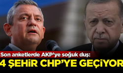 Son anketlerde AKP’ye soğuk duş: 4 şehir CHP'ye geçiyor