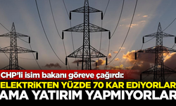 CHP’li isim bakanı göreve çağırdı: Yüzde 70 kar ediyorlar ama yatırım yapmıyorlar