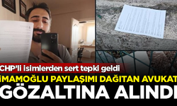 İmamoğlu'nun paylaşımlarını dağıtan avukat Burak Saldıroğlu, gözaltına alındı