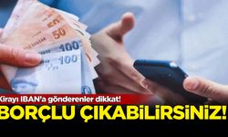 Kirayı IBAN’a gönderenler dikkat! Borçlu çıkabilirsiniz...