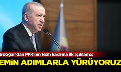 SON DAKİKA: PKK'nın feshi sonrası Erdoğan'dan ilk açıklama