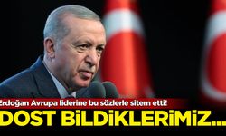 Erdoğan Avrupa liderine bu sözlerle sitem etti! Dost bildiklerimiz...
