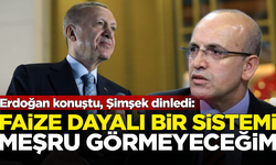Erdoğan konuştu, Şimşek dinledi: Faize dayalı bir sistemi asla meşru görmeyeceğim
