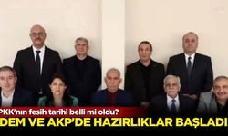 PKK'nın fesih tarihi belli mi oldu? DEM ve AKP'de hazırlıklar başladı!