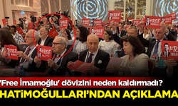 'Free İmamoğlu' dövizini neden kaldırmadı? Hatimoğulları açıkladı