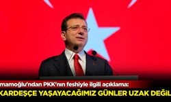 İmamoğlu'ndan PKK'nın feshiyle ilgili açıklama: Kardeşçe yaşayacağımız günler uzak değil