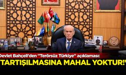 Devlet Bahçeli'den "Terörsüz Türkiye" açıklaması: 'Tartışılmasına mahal yoktur!'